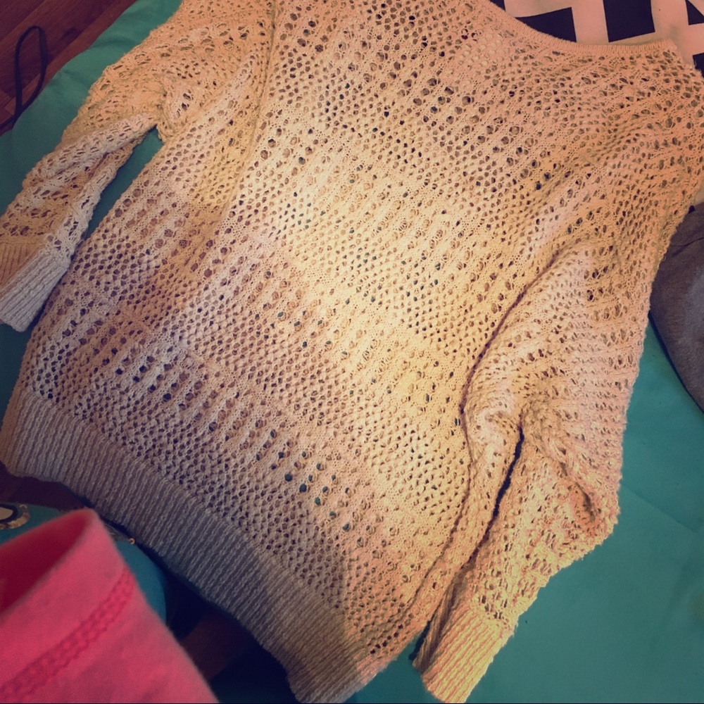 Crochet sweater